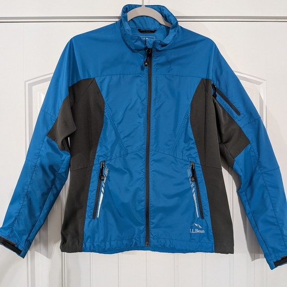 L.L. Bean Jackets & Blazers - L.L. Bean Reflective Full Zip Outdoor Hiking Windbreaker